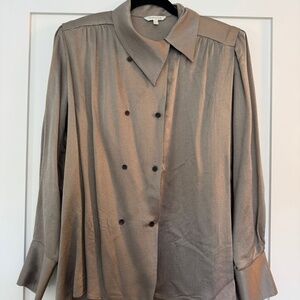 Massimo Dutti Beige Blouse
